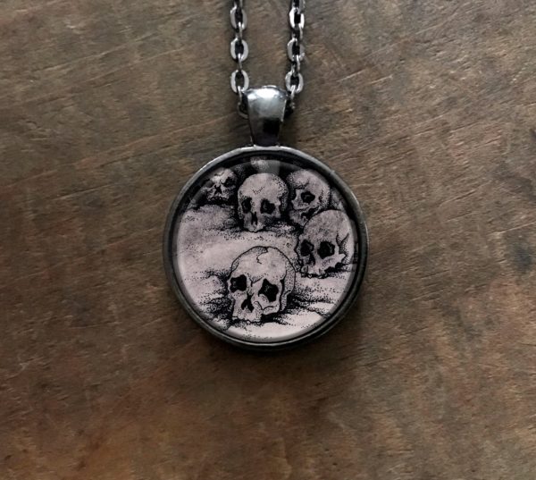 Skulls Pendant Necklace