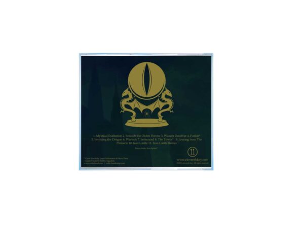 Cultic - Of Fire and Sorcery - CD-R - Back