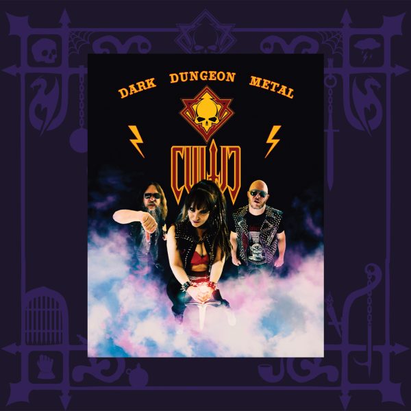 Cultic Lore Exclusive Poster with Band, Logo and Dark Dungeon Metal