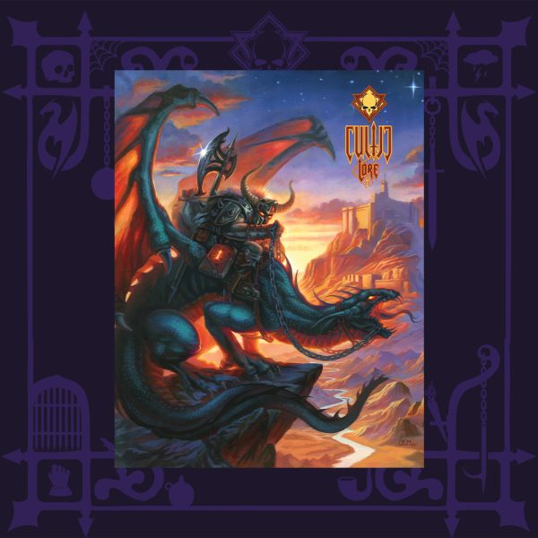 Cultic Lore Exclusive Poster Back with Lore Album Cover