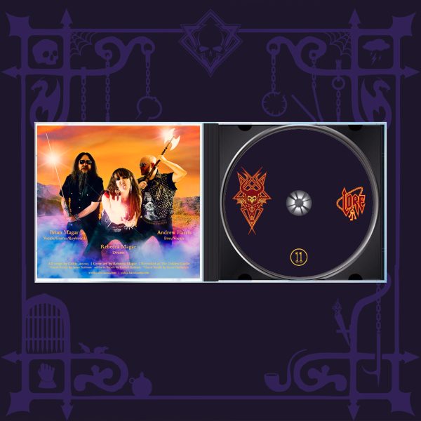 Cultic Lore CD-R Insert and CD